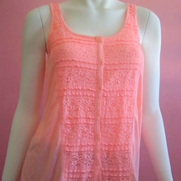Eyeshadow Tops - 🌸 Neon Top With Lace Details